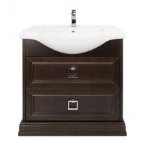 Тумба с раковиной Tessoro Foster 65 напольная орех