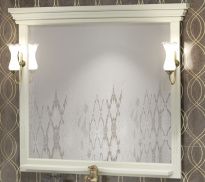 Зеркало Opadiris Риспекто 105 слоновая кость