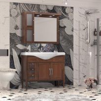 Мебель для ванной Opadiris Мираж 105 светлый орех