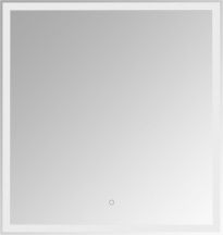 Зеркало ASB-Woodline Марика 85 квадратное белое
