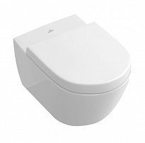 Унитаз подвесной Villeroy & Boch Subway 2.0 Plus 5614R0R1 alpin безободковый