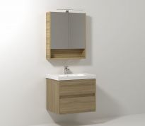 Мебель для ванной Vod-Ok Грейс 70 подвесная кокоболо натуральный