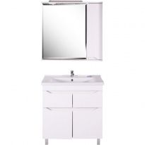 Мебель для ванной ASB-Mebel Бари 80-2.2 белая