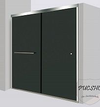 Душевая дверь Pucsho Vorhang Grey 3100 180см