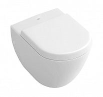 Унитаз подвесной Villeroy & Boch Subway Plus 660410R1 alpin укороченный