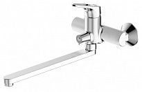 Смеситель Bravat Drop-D F648162C-01A для ванны длинный излив