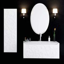 Мебель для ванной Clarberg Elegance 100 белая