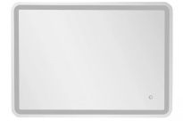 Зеркало ASB-Woodline Марика 105 квадратное белое