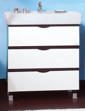 Тумба с раковиной Бриклаер Токио 80 венге