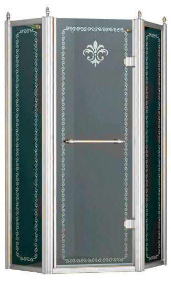 Душевой уголок Cezares RETRO-P-1-90-PP-Cr-R