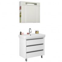 Мебель для ванной Vod-ok Бридж 80 белая