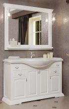 Мебель для ванной Opadiris Риспекто 120 белая матовая