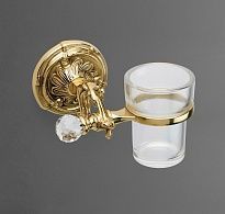 Стакан ART&MAX Barocco Crystal AM-1787-Br-C бронза