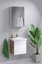 Мебель для ванной Aqwella Смарт 50 дуб балтийский