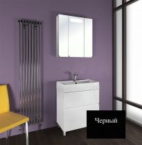 Мебель для ванной Vod-ok Аббат 70 черная
