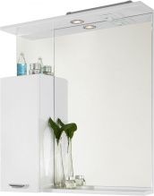 Зеркало-шкаф Vod-ok Марко 75 L белый