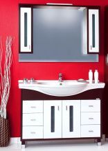 Мебель для ванной Бриклаер Бали 120 венге