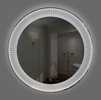 Зеркало La Tezza LT-RW8080-s круглое, с подсветкой