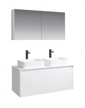 Мебель для ванной Aqwella 5 stars Mobi 120 фасад белый, корпус белый