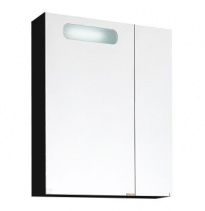 Зеркало-шкаф Vod-ok Мальта 60 L черный