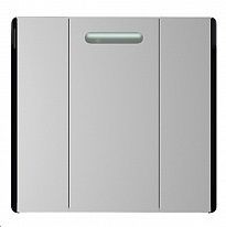 Зеркало-шкаф Vod-ok Флорена 80 чёрный