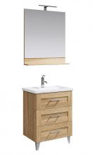 Мебель для ванной Aqwella Фостер 70 дуб сонома напольная