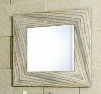 Зеркало Clarberg Papyrus wood 100 светлое деревво