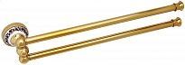 Полотенцедержатель рога двойные Fixsen Bogema Gold FX-78502GA