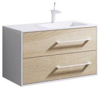 Тумба с раковиной Aqwella 5 stars Miami 90 R