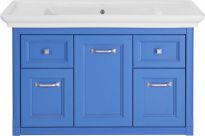 Тумба с раковиной ASB-Woodline Толедо 105 синяя