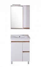 Мебель для ванной ASB-Mebel Марко 60-2.1 белый/дуб золотой