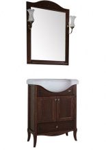 Мебель для ванной ASB-Woodline Салерно 65 антикварный орех