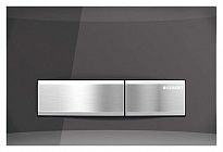 Кнопка смыва Geberit Sigma 50 115.788.SD.5 зеркальное дымчатое стекло
