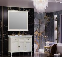 Мебель для ванной Opadiris Кантара 105 слоновая кость 