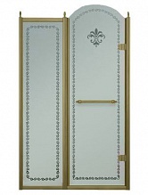 Душевая дверь в нишу Cezares Retro B11 100 CP Br R