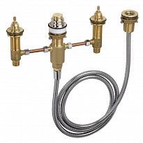 Hansgrohe 13244180 скрытая часть смесителя на 4 отверстия на борт ванны