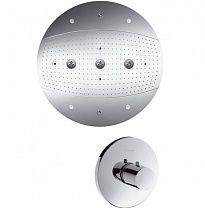 Верхний душ Hansgrohe Raindance Rainmaker 28404000 с подсветкой