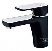 Смеситель D&K Berlin Technische DA1432115 для раковины черный