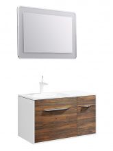 Мебель для ванной Aqwella 5 stars Malaga 90 L крафт темный