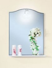 Зеркало Бриклаер Лючия 58 белое