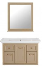 Мебель для ванной ASB-Woodline Толедо 105 капучино