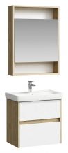 Мебель для ванной Aqwella Сити 60 дуб балтийский