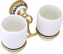 Стакан Fixsen двойной Bogema Gold FX-78507G