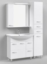 Мебель для ванной Vod-ok Колумбия 85 белая