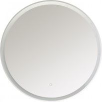 Зеркало ASB-Woodline Марика 85 круглое белое