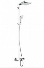 Душевая стойка Hansgrohe термостат Crometta E 240 1jet Showerpipe 27298000