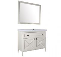 Мебель для ванной ASB-Woodline Монте 100 бежевая