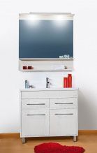 Мебель для ванной Бриклаер Чили 90 светлая лиственница