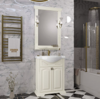 Мебель для ванной Opadiris Риспекто 65 слоновая кость