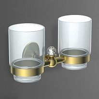 Два стакана ART&MAX Antic Crystal AM-E-2688SJ-Do золото
